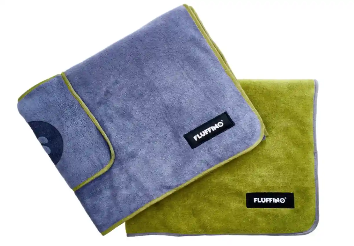 Set de 2 Serviettes pour Chiens Taille M/L B07KQ9Z49P