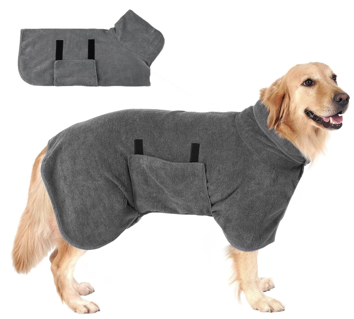 Peignoir en Microfibre pour Chien B0CHR7YKQ9