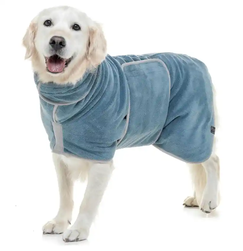 Peignoir Chien à Double Couche B0B5HN248W