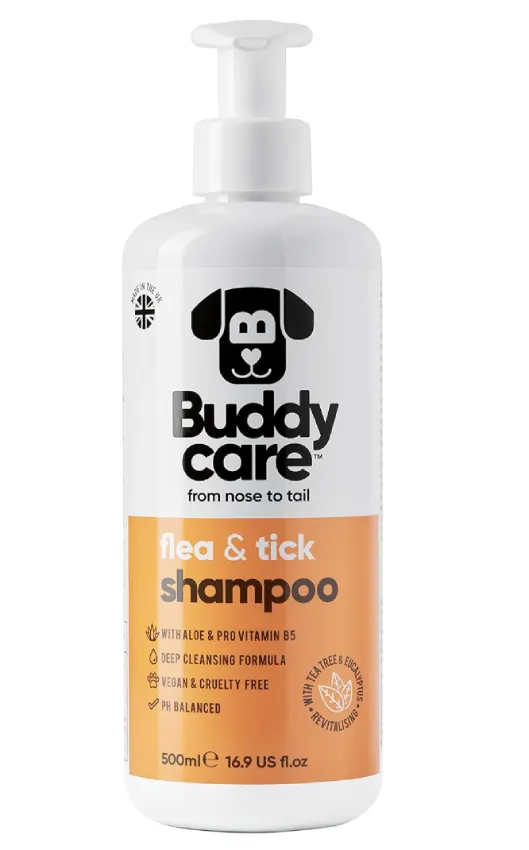 Shampoing pour chien contre les puces et les tiques B0BMW2CY3H