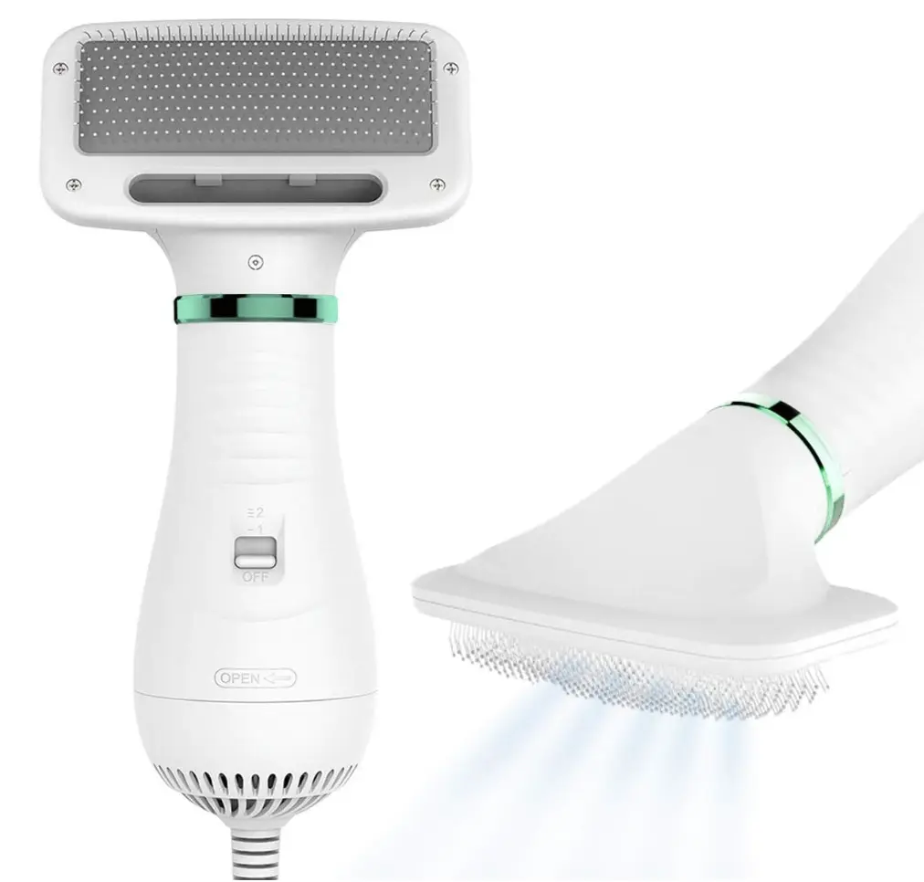 Séchoir Pulseur Portable Silencieux avec Brosse à Lisser – Amazon
